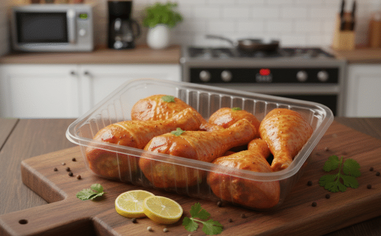  Reines Marinated Chicken – Tandoori Chicken 1Kg: 100% Antibiotics-Free, Juicy & Ready-to-Cook Delight