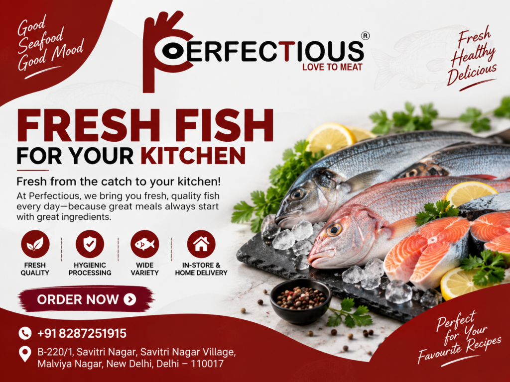 Fresh Fish for Your Kitchen | Perfectious Love Meat Shop