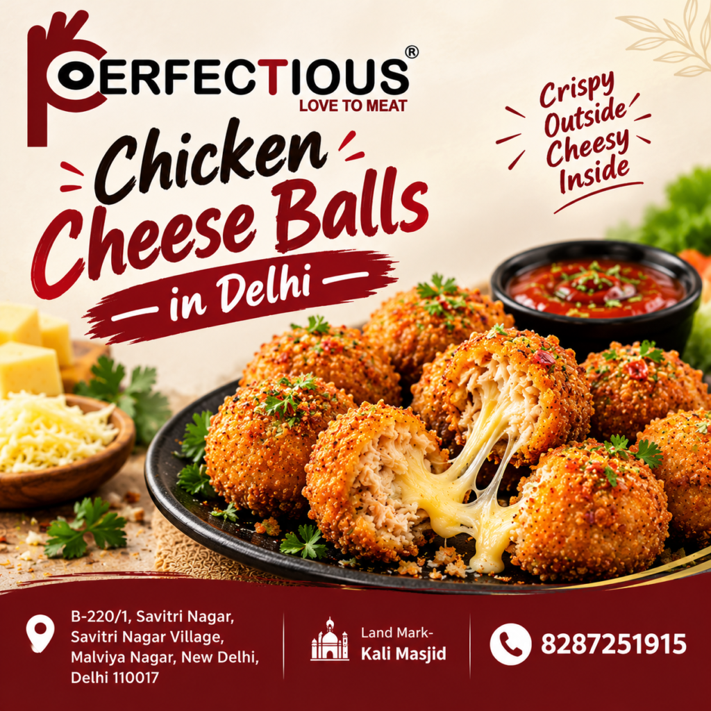 Order Chicken Cheesy Nuggets in Delhi | Perfectious