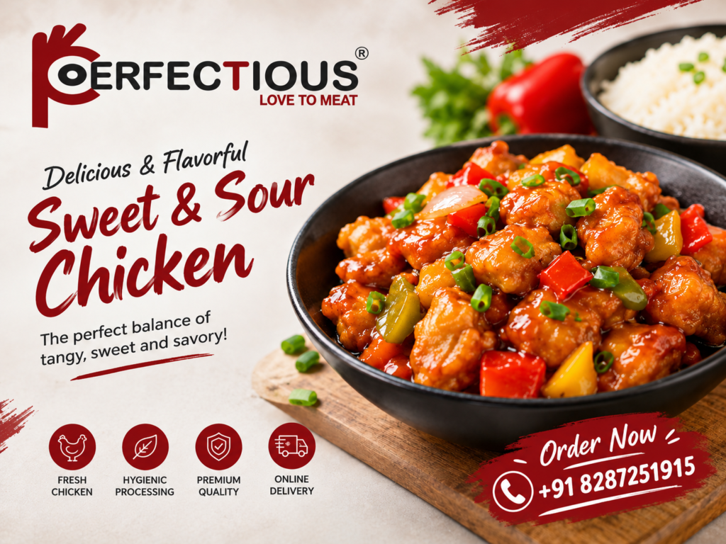 Sweet and Sour Chicken in Delhi | Perfectious